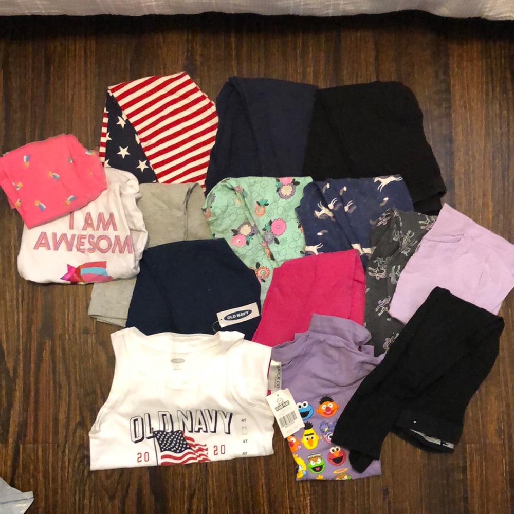 Huge 15 piece girls 4T bundle